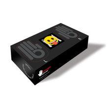 Load image into Gallery viewer, Eating emoji® Black Nitrile Gloves
