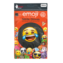 Load image into Gallery viewer, Heart Eyes emoji® Black Nitrile Gloves
