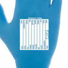 Load image into Gallery viewer, First Responder Blue Nitrile Gloves: 100-Glove Dispenser Box
