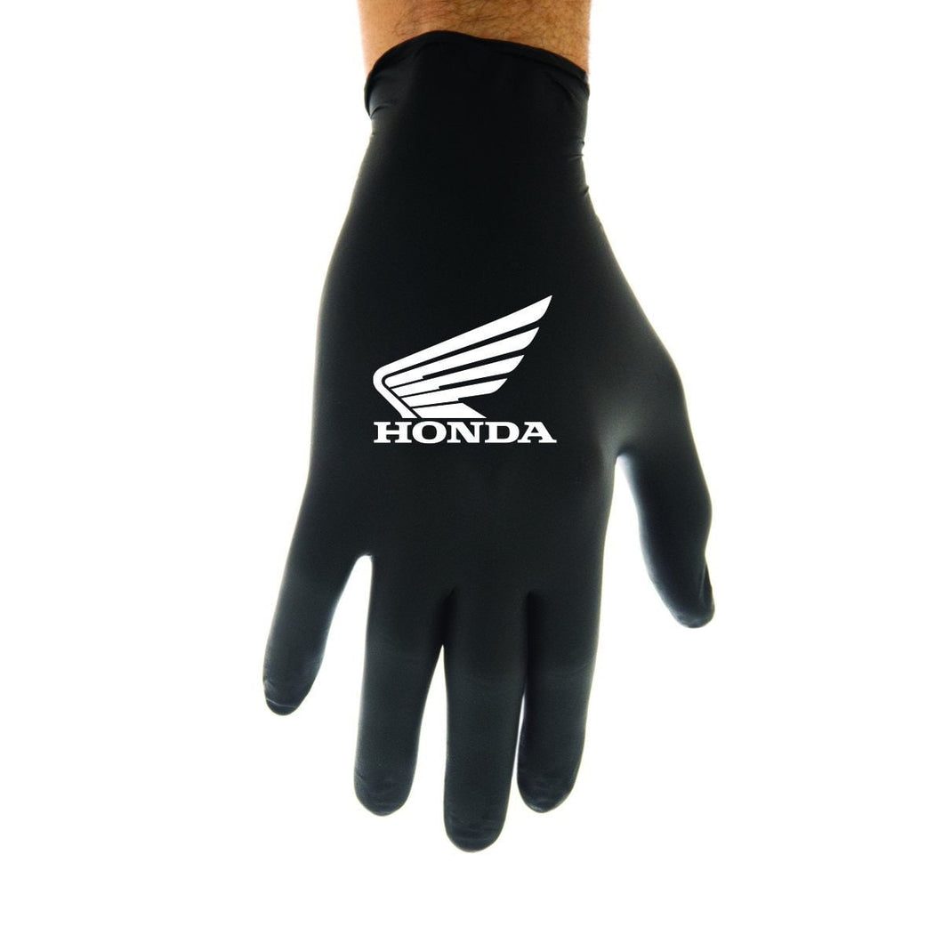 Honda Powersports Black Nitrile Gloves in Display $.97 per bag